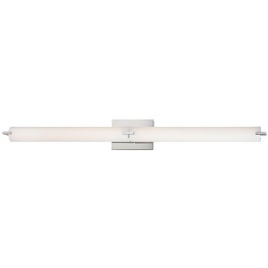 George Kovacs Lighting Tube 2 - Light Vanity in  Chrome - 1 of 1