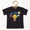 The Juniper Shop Mini Smiley Rainbow Cloud Lumi Toddler Short Sleeve Tee - 2 of 4