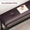 Jojoka Dining Table Set for 4, Small Kitchen Table Set with 2 Benches For Apartment, Studio - 4 of 4