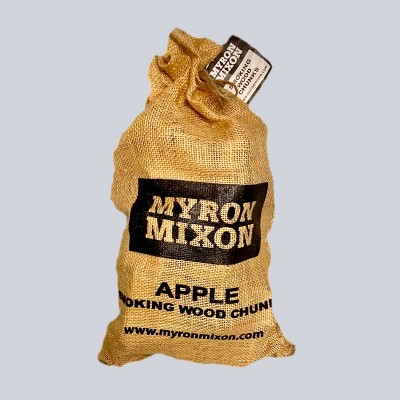 Myron Mixon Smokers BBQ Wood Chunks for Adding Flavor and Aroma to Smoking and Grilling at Home in the Backyard or Campsite, Apple
