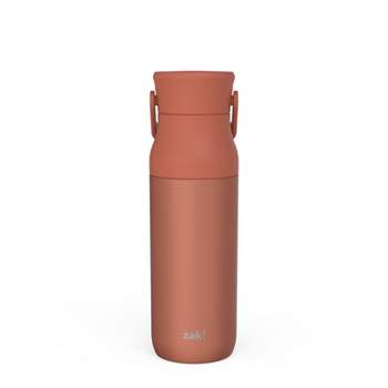 Zak Designs 14oz Recycled Stainless Steel Vacuum Insulated Kids' Water  Bottle 'on The Move' : Target