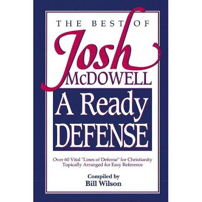 A Ready Defense - by  Josh McDowell (Paperback)