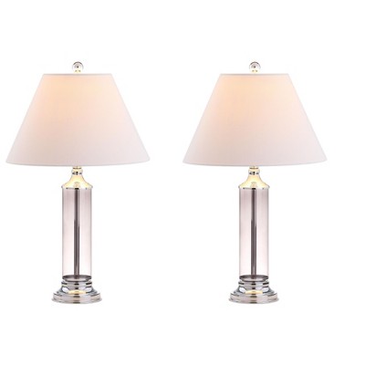 JONATHAN Y Astor Glass LED Table Lamp