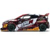 Toyota Goodride GR Yaris RHD "EVA RT Production Model-02" Red Metallic with Graphics 1/64 Diecast Model Car by Pop Race - 2 of 4