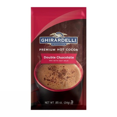 Ghirardelli Chocolate Double Chocolate Premium Hot Cocoa Mix - .85oz