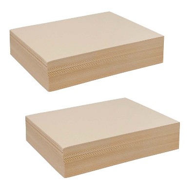 Pacon Medium Weight Drawing Paper 9" x 12" Manila 500 Sheets Per Pack PAC4109-2