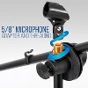 Adjustable Microphone Stand Kit for Streaming with 2 Stands, Extendable Height, Black - 4 of 4