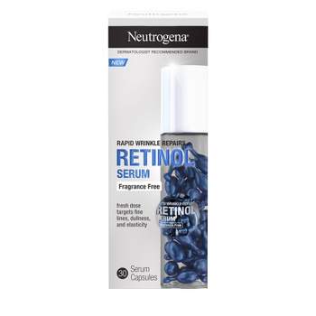 Neutrogena Rapid Wrinkle Repair Retinol Face Serum Capsules - Fragrance Free - 30ct