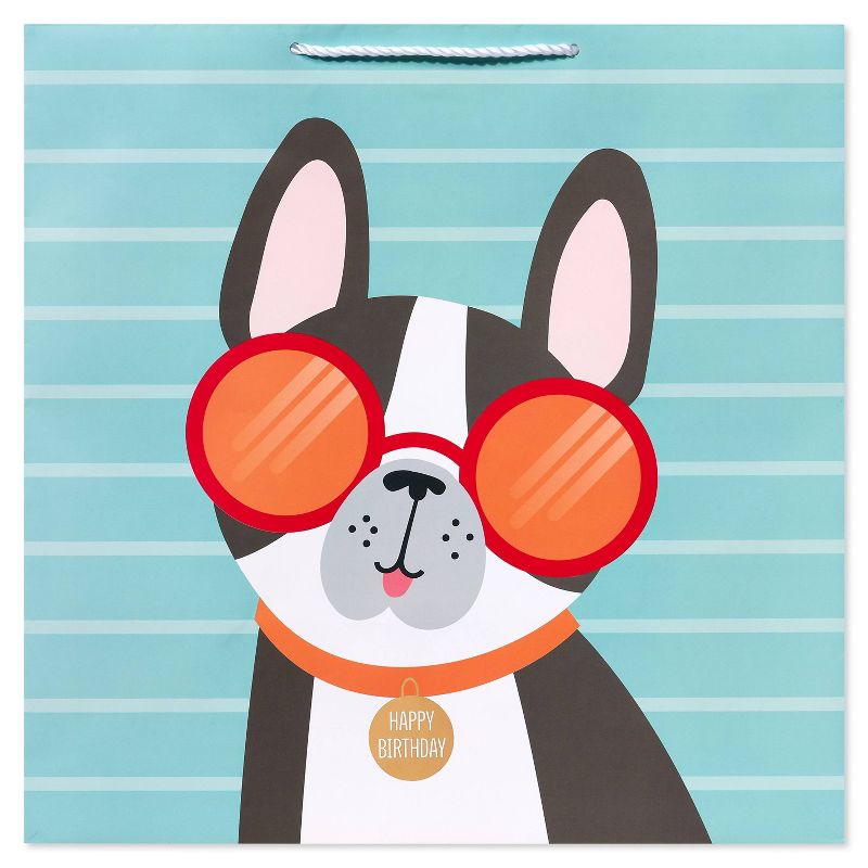 Dog in Sunglasses Kids&#39; Square Gift Bag - Spritz&#8482;, 2 of 5