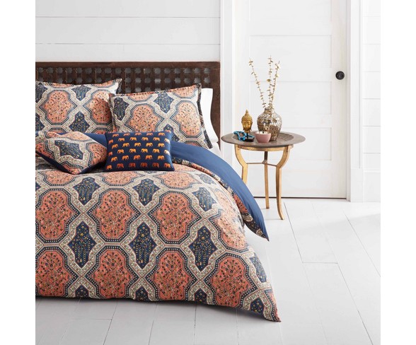 Rhea Bedding Collection Orange - Azalea Skye