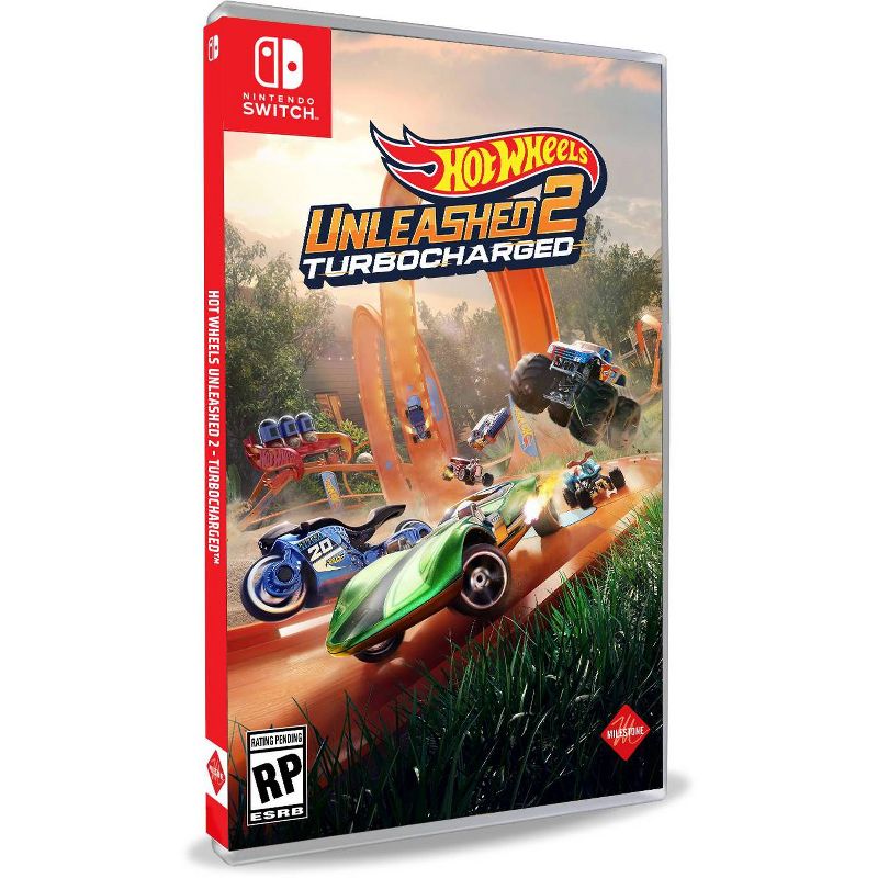 Hot WheelsUnleashed 2 Turbocharged - Nintendo Switch: Racing Adventure, Multiplayer, 130+ Vehicles, 5 New Locations, 1 of 12