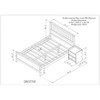 CAVINAS Twin Size Bed Modern Wooden Bed Frame with Nightstand, Headboard and Footboard for Bedroom - 4 of 4