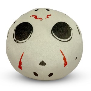 Warner Bros. Friday 13th Jason Mask Travel Cloud Pillow 18 Inches - 1 of 4
