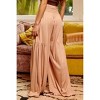 Women's Pull On Wide Leg Pants - BUCKETLIST - 2 of 4