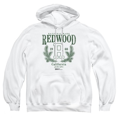 Men's Redwood National Park Pine Wreath Pull-Over Hoodie