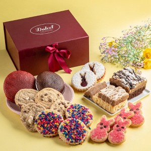 Dulcet Gift Baskets Easter Gift Baskets Whoopee Pie, Crumb Cake, Cookies Gift Basket for Family Members, Friends & Colleagues, Neighbors, & Coworkers - 1 of 4