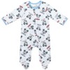 Disney Mickey Mouse Winnie the Pooh Cars Baby 2 Pack Zip Up Sleep N' Plays Newborn to Infant - 3 of 4