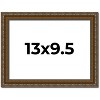 PosterPalooza | Photo Size Sculpted Gold Picture Frame - UV Acrylic, Foam Board Backing, Hanging Hardware - 2 of 4