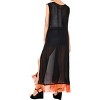 LA LEELA Women's Summer Open Front Lightweight Vacation Beachwear Long Bathing Suit Duster Holiday Swimwear Cardigan - 3 of 4