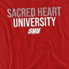 Men's Sacred Heart University Official Stacked T-Shirt - 2 of 4