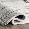 Nuloom Mazie Striped 5x8 Indoor Area Rug for Living Room Bedroom Dining Room Kitchen, Ivory - 4 of 4