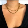 Slate by Rebl Flat Cuban Link Chain Necklace  Stainless Steel - 2 of 2