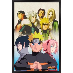 Trends International Naruto Shippuden - Key Art Framed Wall Poster Prints - 1 of 4