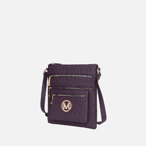 MKF Collection Jessy M Signature Handbag Vegan Leather Women’s Crossbody Bag by Mia K - 1 of 4