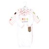 Touched by Nature Baby Girls Organic Cotton Gowns, Popsicle - 2 of 4