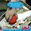 Lola Products Plastic Mesh Scouring Pads - 3.375" x 1.25", Non-Scratch Dish Scrubbers to Clean Dishes, Assorted Colors - Red, Blue & Yellow, 36 Pack - 4 of 4