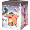 Pokemon TCG: 2024 Stacking Tin Metal - 3 Packs, 2 Stickers - image 2 of 4