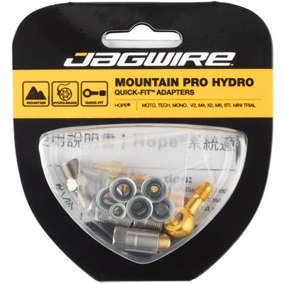Jagwire Pro Disc Brake Hydraulic Hose Quick-Fit Adaptor for Hope Banjo, Mini Trial, Mono