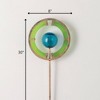 Sullivans 30" Blue And Green Circle Reflective Garden Stake, Multicolor - 4 of 4