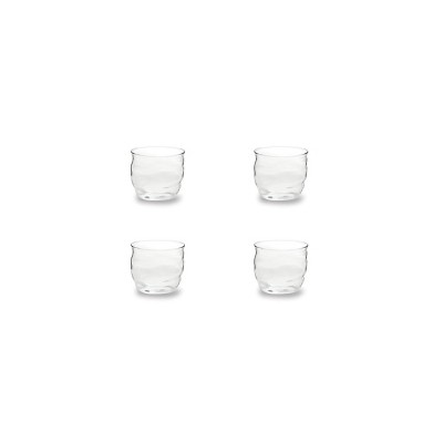 Set 4 Bicchieri Whisky Double Old Fashioned