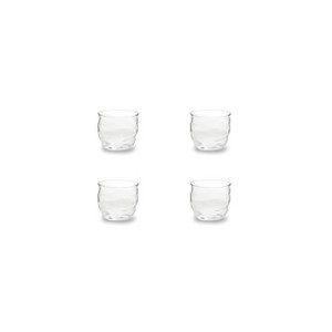 10oz 4pk Glass Farm To Table Double Old Fashioned Glasses - Rosanna - 1 of 3