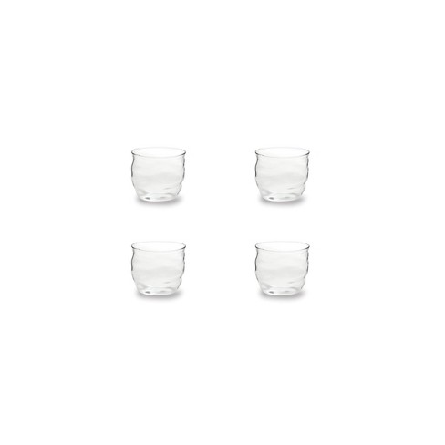 10oz 4pk Glass Farm To Table Double Old Fashioned Glasses - Rosanna - image 1 of 3