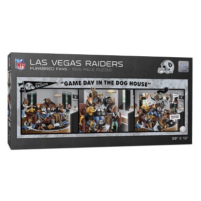 NFL Atlanta Falcons Game Day in the Dog House Puzzle - 1000Pc