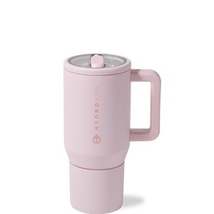 HydroJug Traveler - Water Bottle with Handle & Flip Straw - Leak Resistant Tumbler, Insulated, Stainless Steel & Rubber Base - 1 of 4
