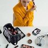 Byootique Makeup Brush Case Portable Artist Brush Holder Stand-Up Travel Cosmetic Organizer Bag - 3 of 4