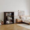 GustoWave 3 Tier Bookcase, Freestanding Wooden Bookshelf Storage Organizer Display Shelf, Bookcase Shelving Unit for Displa - 3 of 4