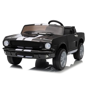 Jojoka 24V Licensed Shelby GT350 Ride-On Car, Ford Kids Electric Vehicle 2 Seater, Remote Control, LED Lights - 1 of 4