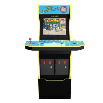 Arcade1Up The Simpsons Home Arcade with Riser and Stool
