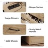 9 Drawer Wide Dresser Organizer with Charging Station, TV Stand - 4 of 4