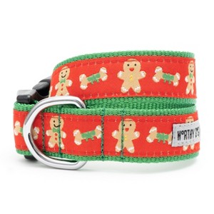 The Worthy Dog Gingerbread Bones Adjustable Dog Collar - 1 of 3