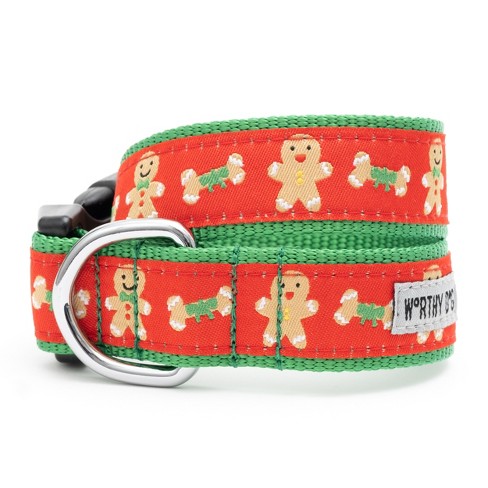 The Worthy Dog Gingerbread Bones Adjustable Dog Collar - image 1 of 3