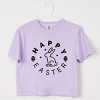 Simply Sage Market Happy Easter Eggs Boxy Crop Top - 3 of 4