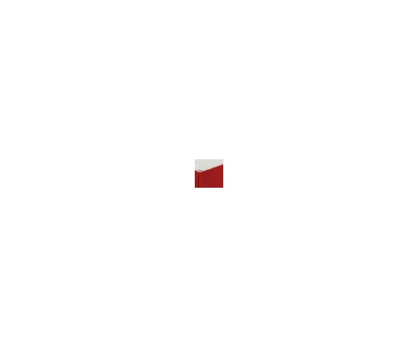 Red Tailored Microfiber 14" Bed Skirt (Queen)