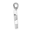 Black Bow Jewelry 14k White Gold Star of David Pendant, 14mm - 2 of 4