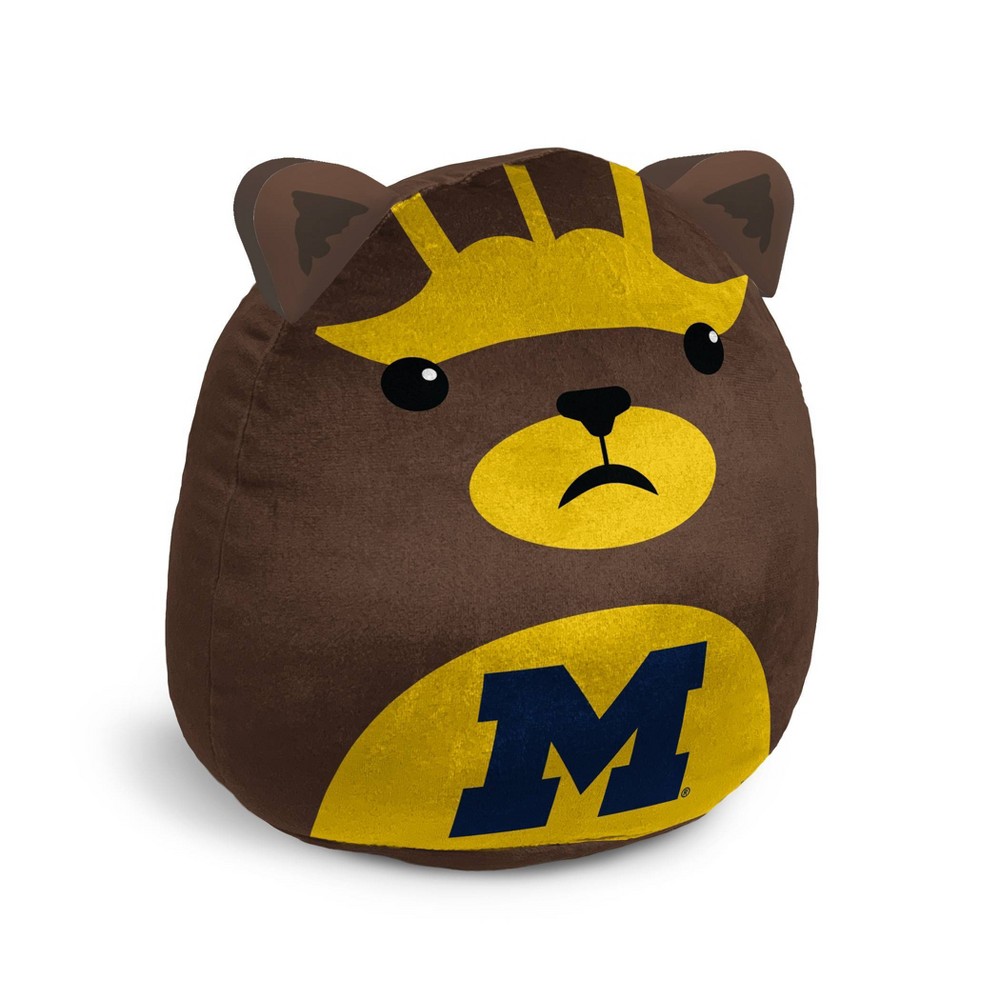 NCAA Michigan Wolverines Plushie Mascot Pillow