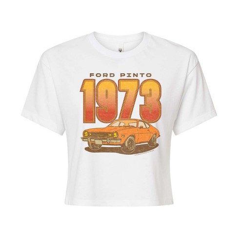 Women's - Ford - 1973 Vintage Pinto Cropped Graphic T-Shirt - image 1 of 4